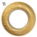 Decorated Plastic Curtain Ring for Curtain Rod